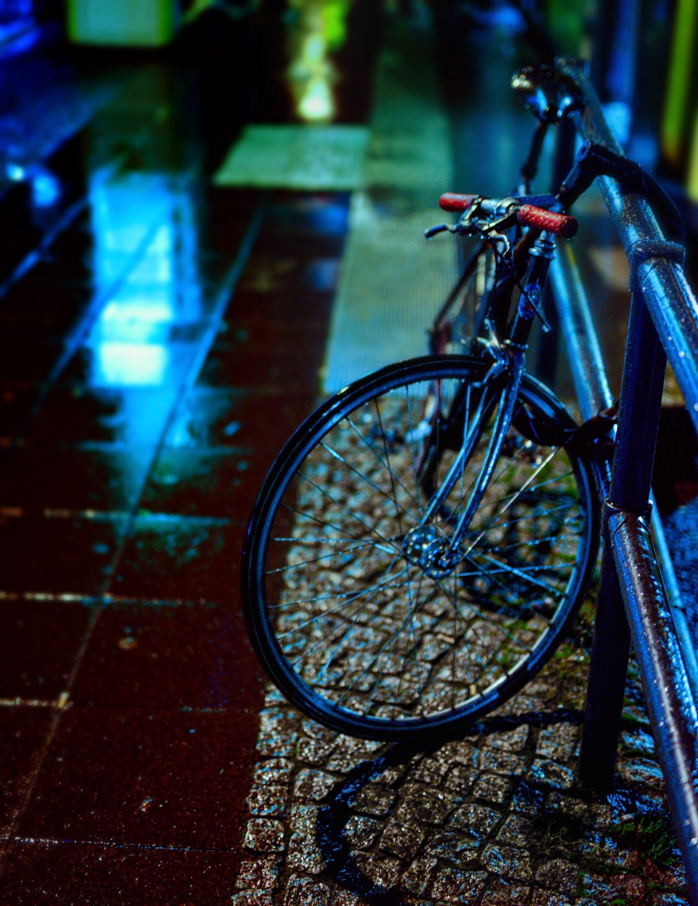 Night Bike blue